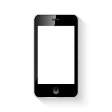 Mobile smart phone vector illustration Stock Illustration