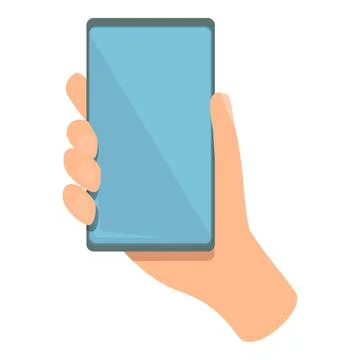 Mobile smartphone icon cartoon vector. Phone screen Stock Illustration