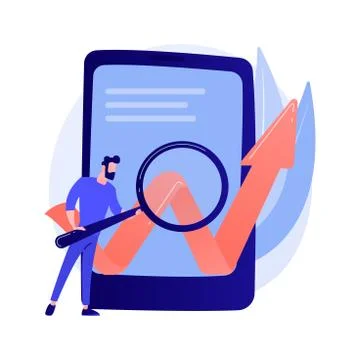 Mobile software optimization vector concept metaphor. Stock Illustration