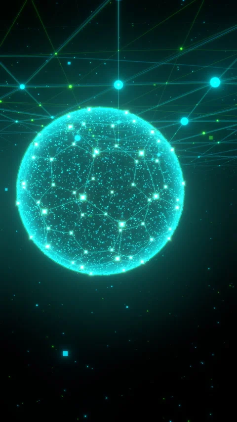 Mobile Sports Data Visualization: Ceiling Grid with Left-Aligned for Text. Stock Footage 335410622