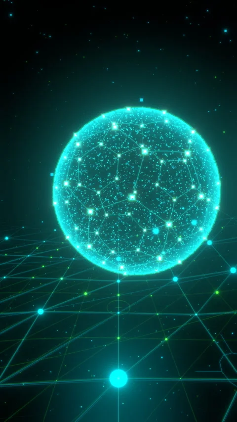 Mobile Sports Data Visualization: Floor Grid with Right-Aligned for Text. Stock-Footage 335411721