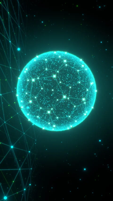 Mobile Sports Data Visualization: Wall Left Grid with High-Speed Analytical. Stock-Footage 335409456