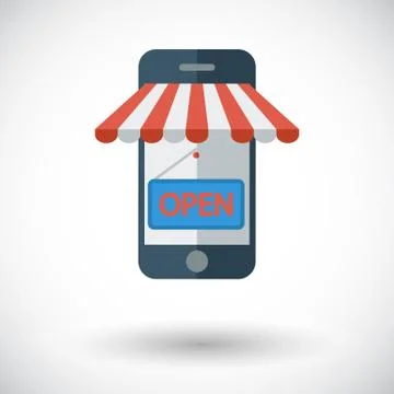 Mobile store Stock Illustration