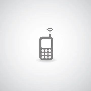 Mobile symbol set Stock Illustration