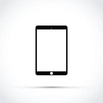 Mobile tablet icon Illustrazione stock