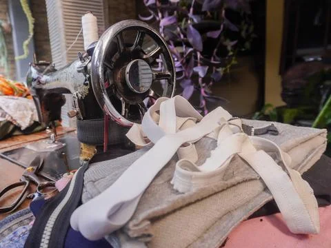 Mobile tailor service Stock Photos