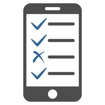 Mobile Tasks Icon from Commerce Set イラスト素材