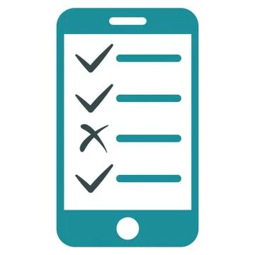 Mobile Tasks Icon from Commerce Set イラスト素材