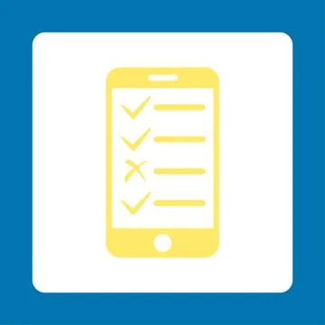 Mobile Tasks Icon イラスト素材
