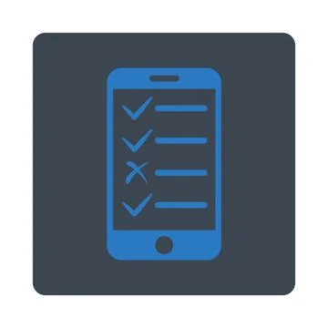 Mobile Tasks Icon イラスト素材
