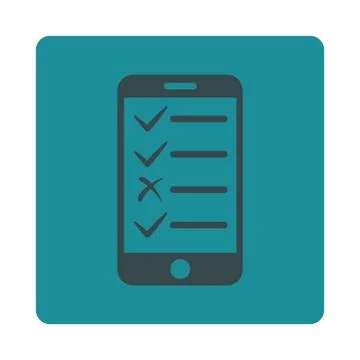 Mobile Tasks Icon イラスト素材