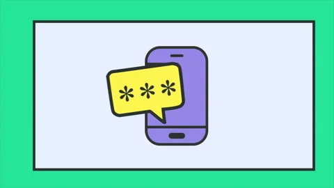 Mobile Technology Authentication Verify For Cyber Security Stock Footage 232806168