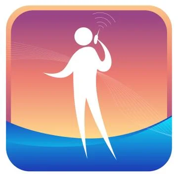 Mobile technology Stock Illustration