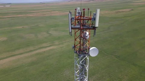 Mobile tower Video stock 246948160