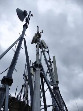 Mobile tower Stock-Fotos