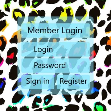 Mobile vector Universal UI Kit form interface for mobile user interface. leop Illustrazione stock