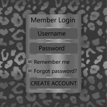 Mobile vector Universal UI Kit form interface for mobile user interface. leop Stockillustratie