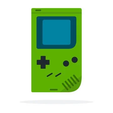 Mobile video game vector icon flat isolated Stock Illustration