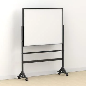 Mobile whiteboard Stock Illustration