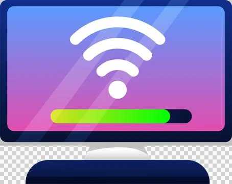 Mobile wireless 5th generation technology icon element illustration. Stock Illustration