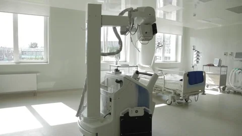 Mobile X-ray installation Stock Footage 82486921