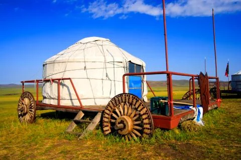 Mobile Yurt Stock Photos