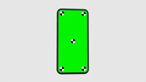 MobileMobile Phone mockup 3D animation with motion tracking markers. Video stock 273132281