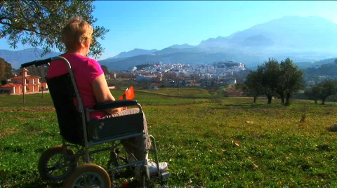 Mobility in the countryside Stock Footage 328925