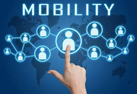 Mobility Stock Illustration