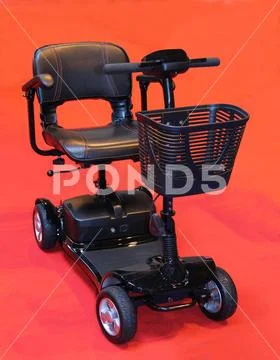 Mobility Scooter. Stock Photos