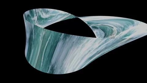 Mobius Ocean Wave Stock-Footage 263981121