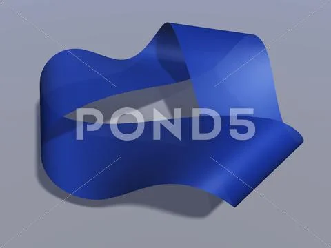 Mobius strip, artwork Stock Illustration