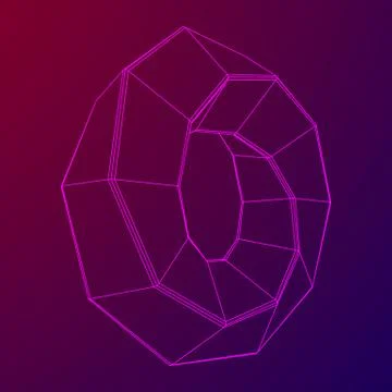 Mobius strip ring sacred geometry イラスト素材