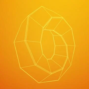 Mobius strip ring sacred geometry イラスト素材