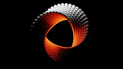Mobius stripe animation, loop - 3D animation Stock Footage 271038010