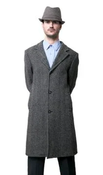 Mobster at ease Stock Photos