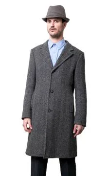 Mobster on the edge Stock Photos
