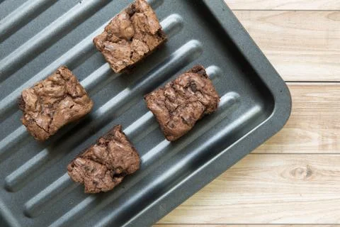 Mocha Brownie Stock Photos