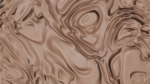 Mocha Mousse Satin Fabric with Elegant Folds Ilustración de archivo
