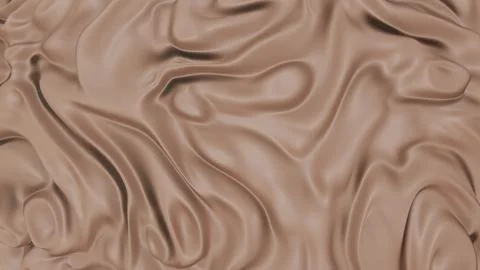 Mocha Mousse Satin Fabric with Elegant Folds Ilustración de archivo