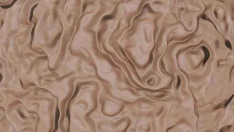 Mocha Mousse Satin Fabric with Elegant Folds Ilustración de archivo