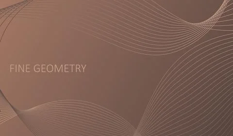 Mocha mousse wide abstract vector background with line dynamic wave. Vector.. Stock Illustration