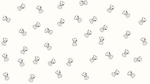 Mocha pot pattern vanille background Illustrazione stock