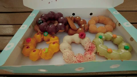Mochi Donuts Video stock 254731484