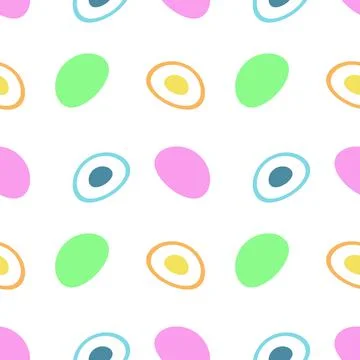 Mochi, seamless pattern, vector. Stock Illustration