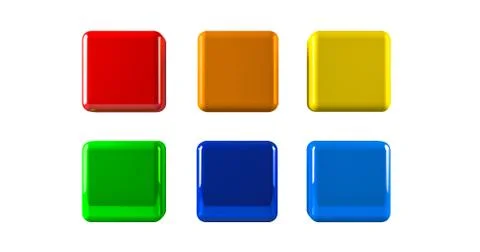 Mock up of applications and icon template set 库存插图