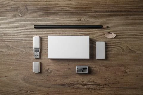 Mock up for branding identity Stock Photos