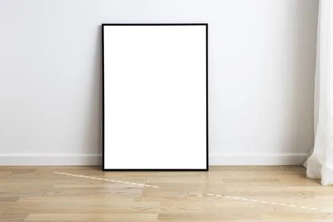 Mock up frame in room 스톡 사진