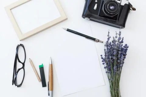 Mock-up for graphic designers Stock Photos