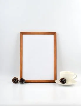 Mock up objects New Year's mood Stock Photos